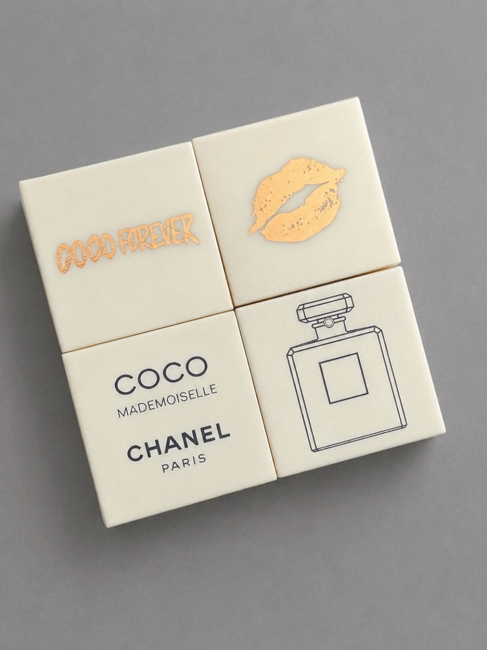 Chanel Coco Mademoiselle VIP Gift Stamp Set Rare Limited Edition Collectible
